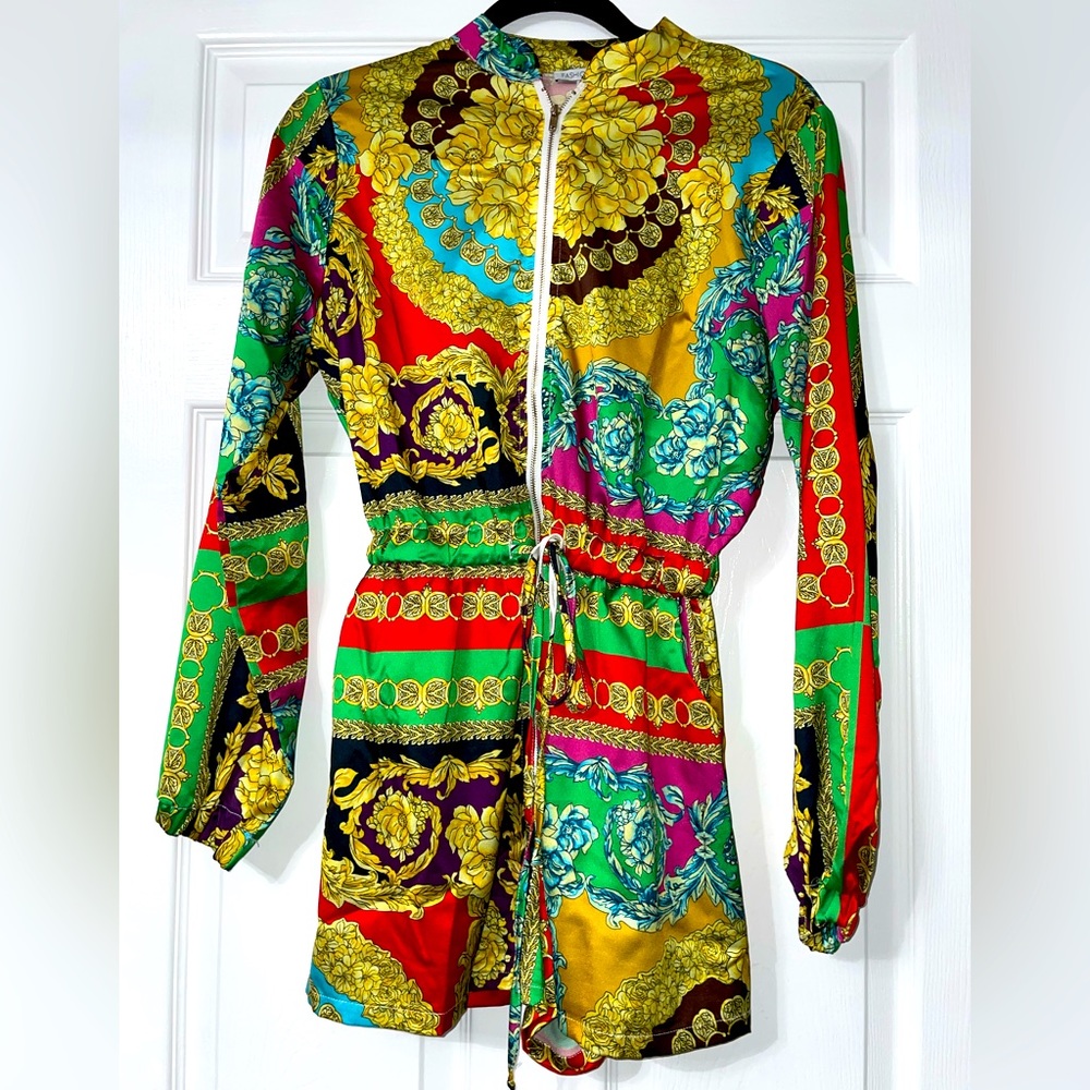 Fashionova multicolored long sleeve romper